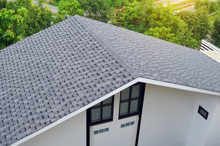 Asphalt shingle roof